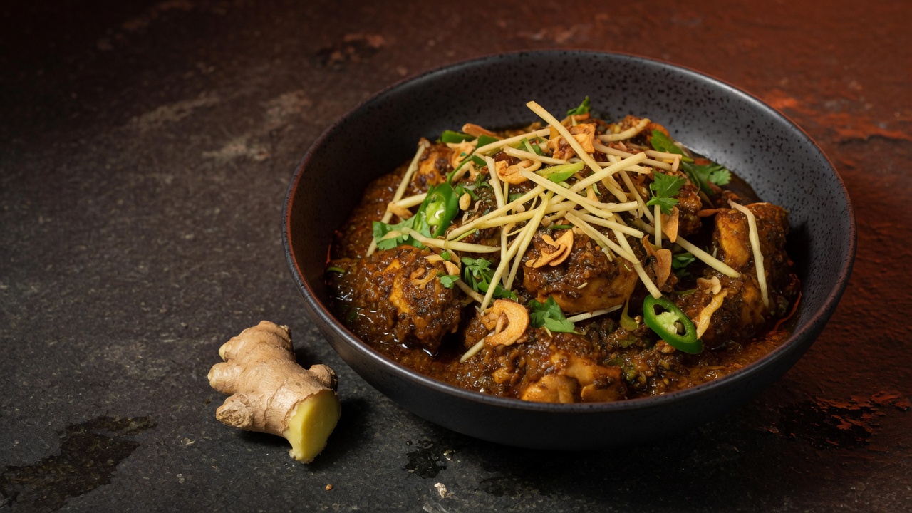 Adarak/Lahsun Chicken